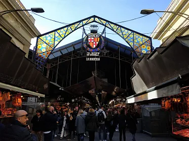 La Boqueria, Barcelona in 2 days