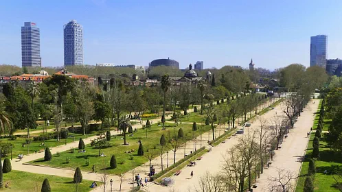 Parc de la Ciutadella, 4 days in Barcelona
